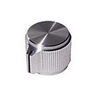 ROUND KNURLED POINTER KNOB, 6.35MM