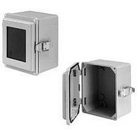 ENCLOSURE, JUNCTION BOX, FIBERGLASS GRAY