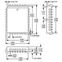 SOCKET ADAPTER, 32POS, THROUGH HOLE