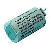 LITHIUM BATTERY, 3V, 1/2AA