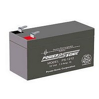 LEAD ACID BATTERY, 12V, 1.2AH