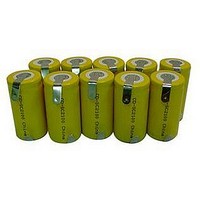 NICKEL CADMIUM BATTERY, 1.2V, 2.1AH