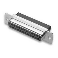D SUB CONNECTOR, STANDARD, 50POS, RCPT