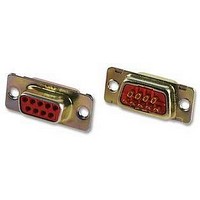 D SUB CONNECTOR, STANDARD, 9POS, RCPT