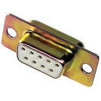 D SUB CONNECTOR, STANDARD, 15POS, RCPT