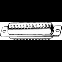 D SUB CONNECTOR, STANDARD, 9POS, PLUG