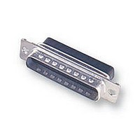 D SUB CONNECTOR, STANDARD, 15POS, PLUG