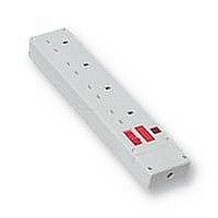 DISTRIBUTION BOARD, 4WAY, 13A, WHITE