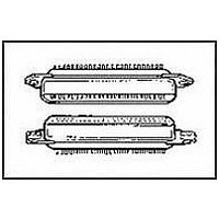 MINI D RIBBON CONN, FEMALE 50POS, SOLDER