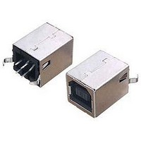 USB TYPE B CONNECTOR RECEPTACLE 4POS THD