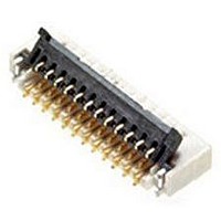 FFC/FPC CONNECTOR, RECEPTACLE 23POS 1ROW