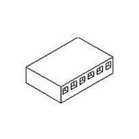 WIRE-BOARD CONN RECEPTACLE, 6POS, 3.96MM