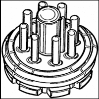 PLUG & SOCKET CONNECTOR, PLUG, 5POS