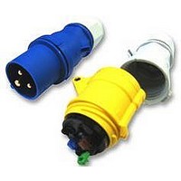 PLUG, FREE, 220/250V, 16A, BLUE