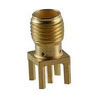 RF/COAXIAL, SMA JACK, STRAIGHT, SOLDER