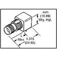 RF/COAXIAL, TNC JACK, STR, 50OHM, SOLDER