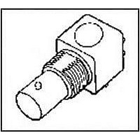 RF/COAXIAL, TWINAX BNC JACK, R/A, SOLDER