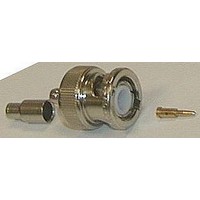 RF/COAXIAL, BNC PLUG, STR, 50OHM, CRIMP