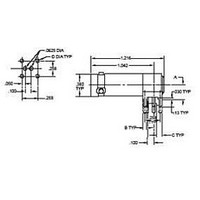 RF/COAXIAL, TWINAX / TRIAX, R/A, SOLDER