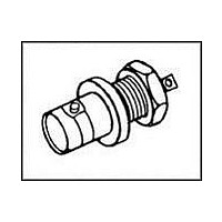 RF/COAXIAL BNC BHD JACK STR 50OHM SOLDER