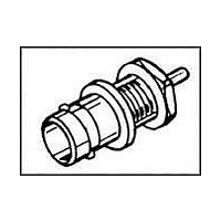 RF/COAXIAL BNC BHD JACK STR 50OHM SOLDER