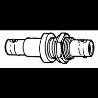 RF/COAXIAL ADAPTER, SHV PLUG-SHV PLUG