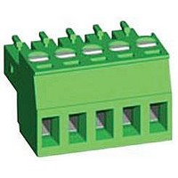 TERMINAL BLOCK, EUROSTYLE, 3POS 24-12AWG