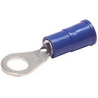 TERMINAL, RING TONGUE, #10, CRIMP, BLUE