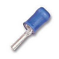 CRIMP PIN, PIDG WIRE, BLUE, 16-14AWG