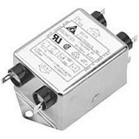 EMI POWER LINE FILTER, 6A, 1mA