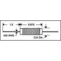 Ind Choke Wirewound 24uH 5% 2.52MHz 65Q-Factor Iron 800mA AXL