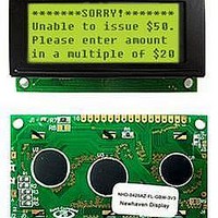 LCD Character Display Modules STN-Gray Transfl 77.5 x 47.0