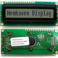LCD Character Display Modules STN-Gray Refl 80.0 x 36.0