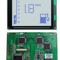 LCD Graphic Display Modules & Accessories STN-Gray Transfl 129.0 x 102.0
