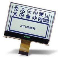 LCD Graphic Display Modules & Accessories 128 x 64 FSTN (+) 48.0 x 36.0 x 2.0
