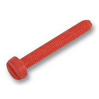 SCREW, PLASTIC, PK100