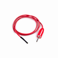 PATCHCORD SQ SCKT-PIN PLUG RED