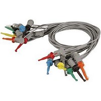 Test Lead Kit, 8 Pieces, Miniature Hook Clips