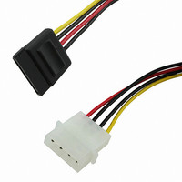 CABLE POWER ATA/SATA 6"