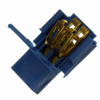 CLINCHER RECEPTACLE 2POS GOLD