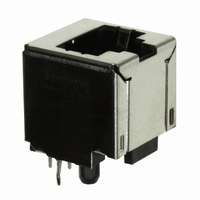 CAT5 RJ45 MODULAR JACK, 8POS, 1 PORT