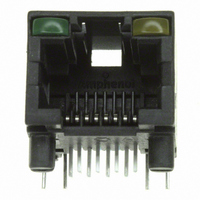 CONN RJ45 MOD JACK R/A LED