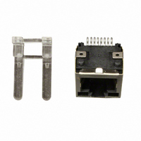 CONN RJ45 JACK R/A EMI SMD W/LP