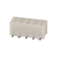 CONN RECEPT 10POS 2MM GOLD SMD