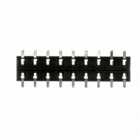 CONN RECEPT 18POS 2MM STR DL SMD