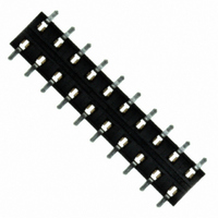 CONN RECEPT 20POS 2MM STR DL SMD