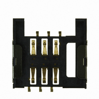 CONN SIM CARD SLIDE-IN SMD