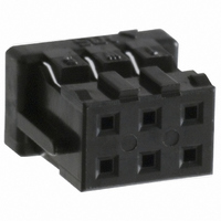 CONN SOCKET 6POS 2MM DUAL CRIMP