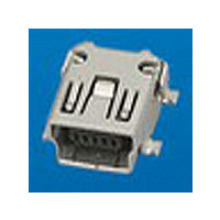 USB Connectors MINIUSB B TYPE RT ANGLE RECEPTACLE