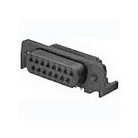 D SUB CONNECTOR, STANDARD, 25POS, RCPT